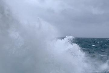 montenegro fishing blog posts - wind gale arza kotor montenegro