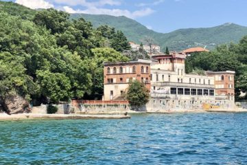 kotor boat tours photos - Zelenika hotel - view of the hotel from the sea