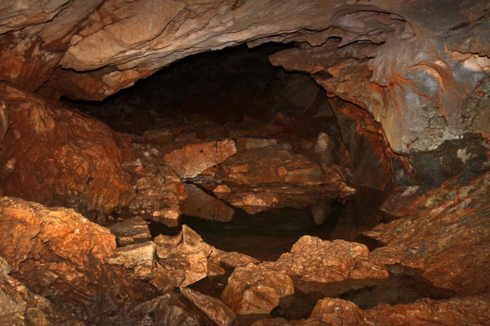 Sopot - the interior - a cave