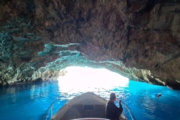 Dance of Light The Blue Cave Montenegro - view of the interior
